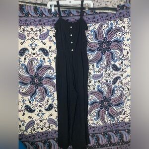 Lily Rose linen blend jumpsuit NWT